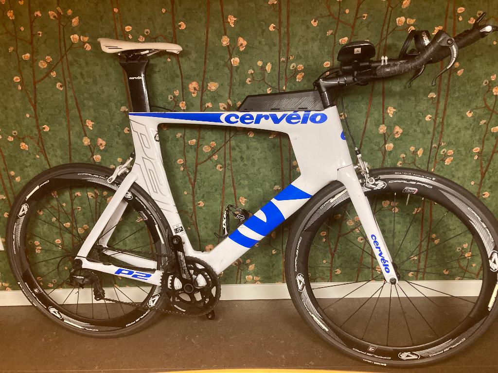 Cervélo P2 tt fiets, Fietsen en Brommers, Fietsen | Racefietsen, 28 inch, Gebruikt, Carbon, Heren