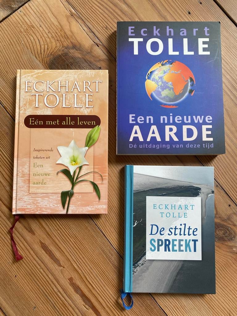 Eckhart Tolle boeken: Een nieuwe aarde, De stilte spreekt, Boeken, Ophalen, Gelezen, Spiritualiteit algemeen, Achtergrond en Informatie