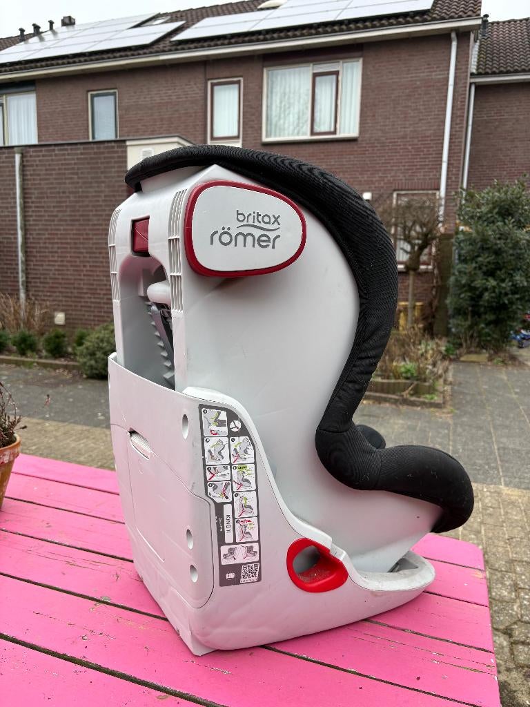Britax Römer King II autostoel 9-18 kg + handleiding, Kinderen en Baby's, Autostoeltjes, Gebruikt, Romer, 9 t/m 18 kg, Autogordel