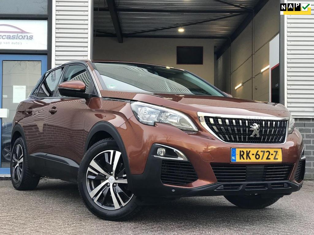 Peugeot 3008 1.2 PureTech Blue Lease Executive|Carplay|Navi|, Gebruikt, Euro 6, 1199 cc, Bruin