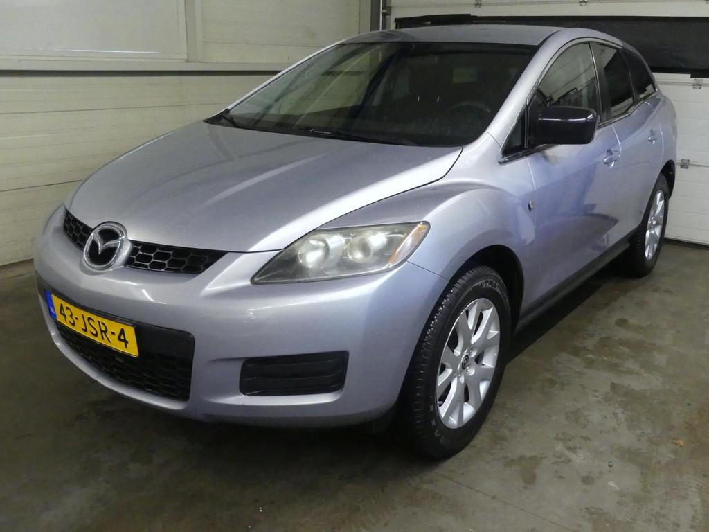 Mazda CX-7 2.3 Turbo - Automaat - Cruise Control, Auto's, Mazda, Stof, Gebruikt, Zwart, 4 cilinders
