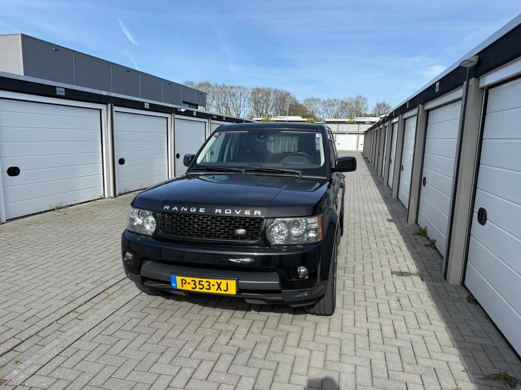 Land Rover Range Rover (sport) 5.0 V8 SC AUT 2010 Zwart, Auto's, Automaat, 8 cilinders, Zwart, Vierwielaandrijving