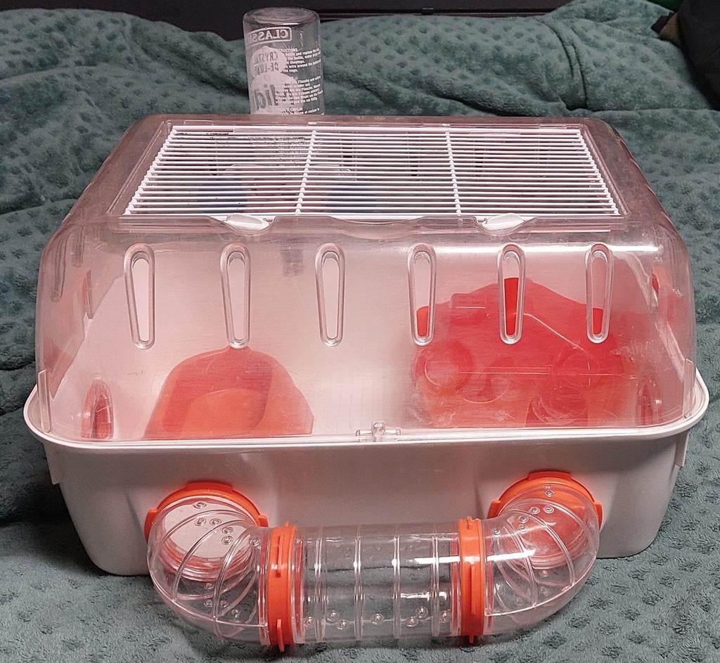 Ferplast kooi + toebehoren, Dieren en Toebehoren, Minder dan 60 cm, Kooi, Muis, Minder dan 75 cm