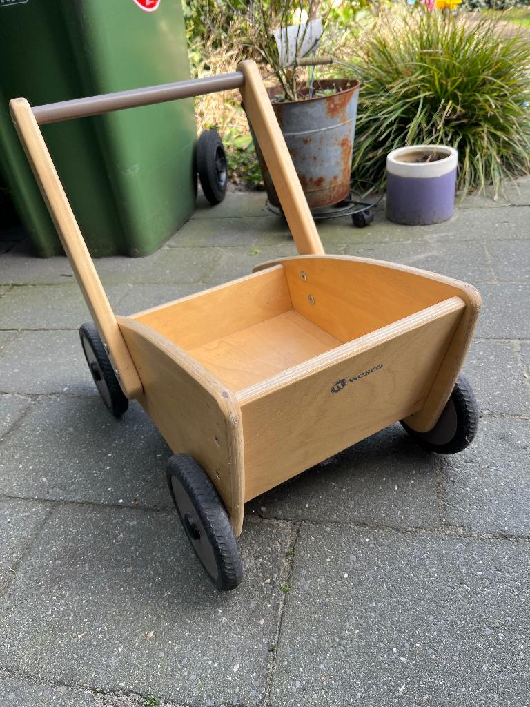 Wesco Loopwagen, Ophalen, Gebruikt, Duw- of Trekspeelgoed
