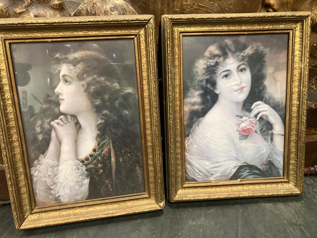 Een paar romantiche dames, Ophalen