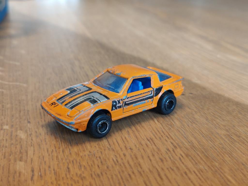 Majorette Mazda RX 7 ORANJE, Hobby en Vrije tijd, Ophalen of Verzenden, Zo goed als nieuw, Auto