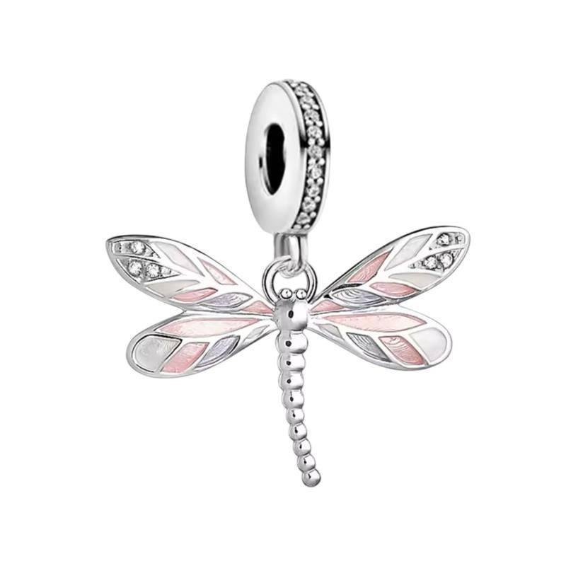 Libelle kettinghanger, Verzenden, Cuijk, Zilver, Dier