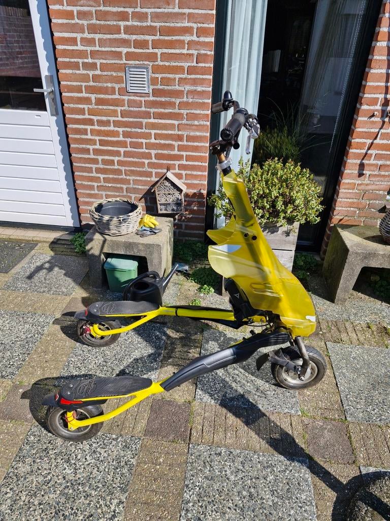 Electrische Trikke (3 wiel carver step) 48v met kenteken, Ophalen, Elektrische step (E-scooter)