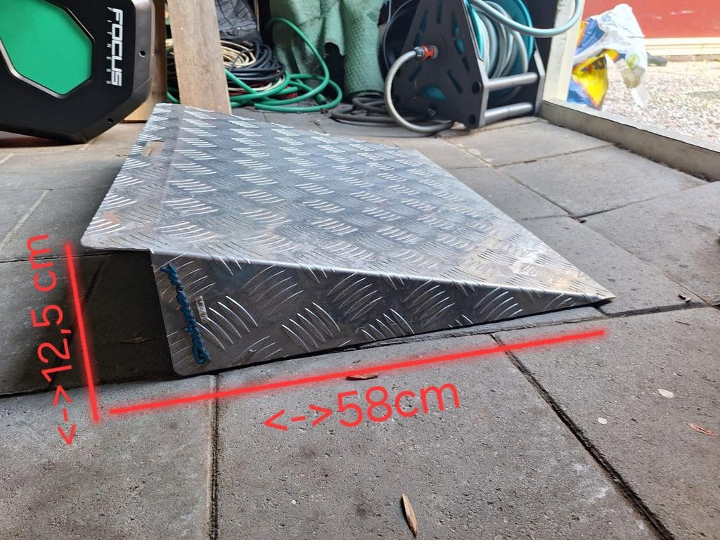 Scootmobiel/rolstoel drempel oprit., Fietsen en Brommers, Ophalen, Gebruikt, Overige typen, Overige merken