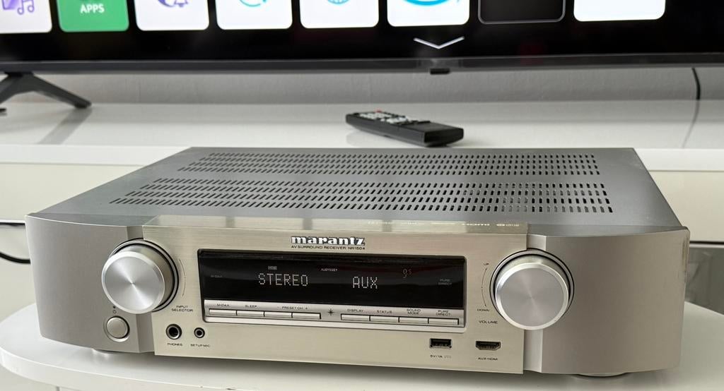 Marantz NR1504 - HiFi 5.1 Slimline receiver- Vaste Prijs, Ophalen of Verzenden