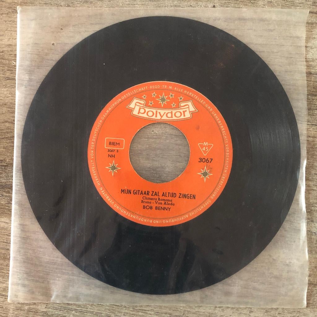 vinyl single Bob Benny, Cd's en Dvd's, Vinyl Singles, Gebruikt, Nederlandstalig, Ophalen of Verzenden