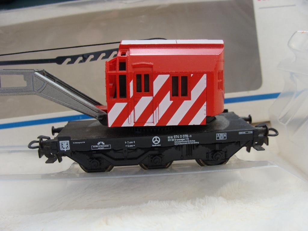 MARKLIN 4671FEURWEHR KRAANWAGON, Wisselstroom, Ophalen of Verzenden, Märklin, Nieuw