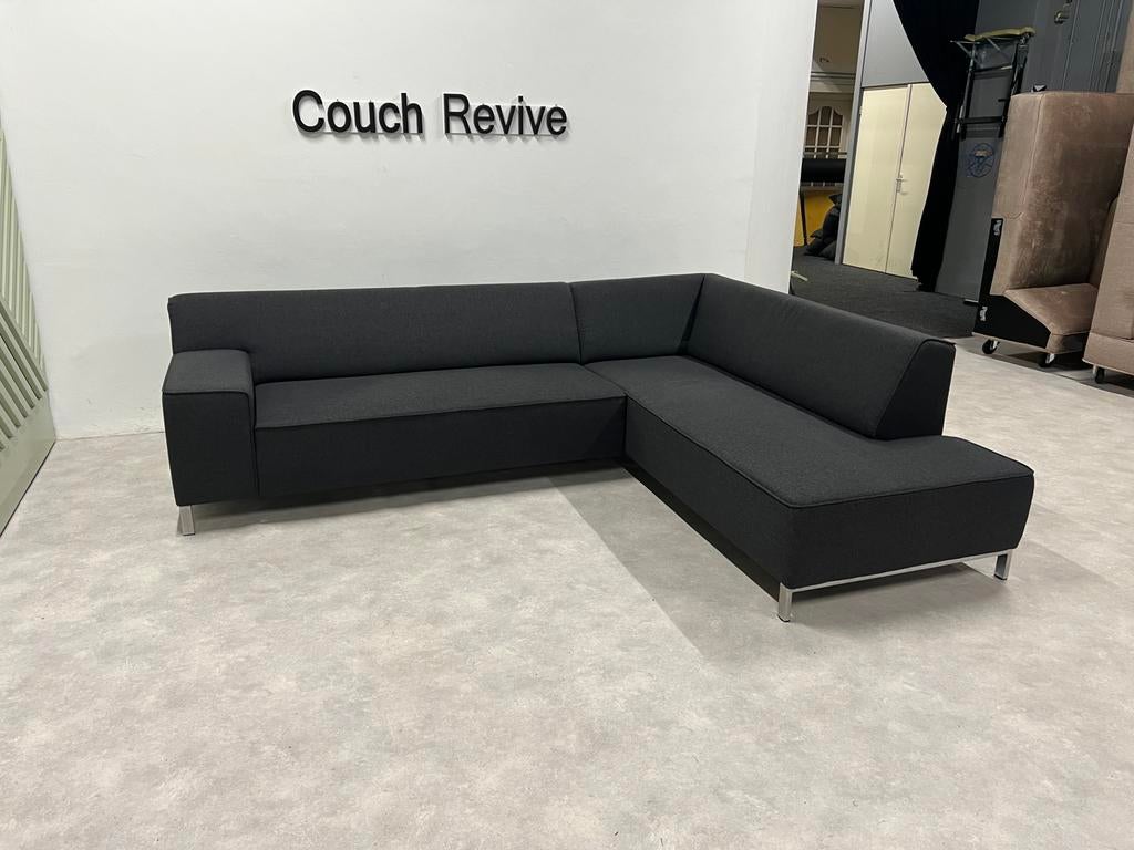 GRATIS LEVERING Montel Strike Hoekbank 275x215 REFURBISHED, -, Verzenden, -, Zo goed als nieuw