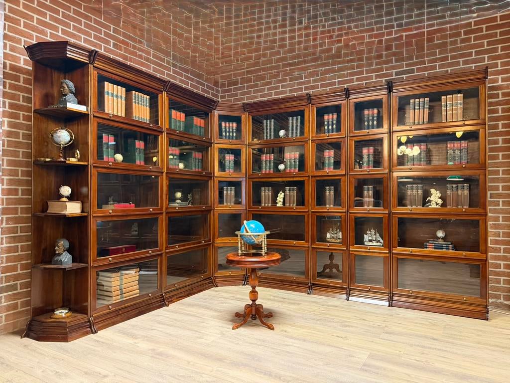 Globe Wernicke hoek boekenkast van Jan Frantzen