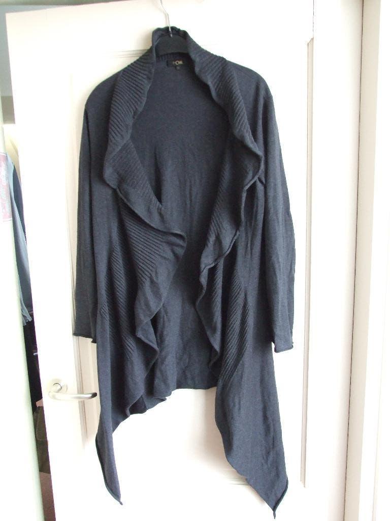 Be One antracietgrijs zgan lang vest 42, Maat 42/44 (L), Ophalen of Verzenden, Zo goed als nieuw, Grijs