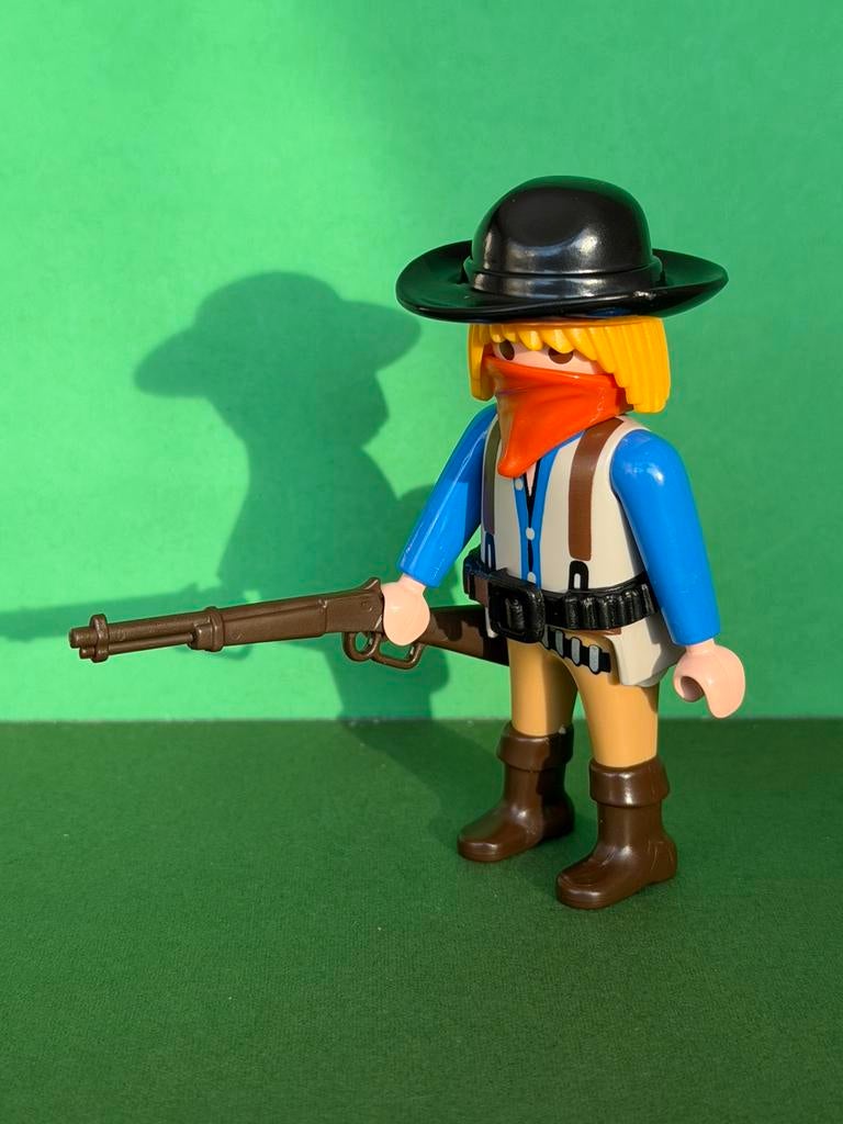 Mrt 082: playmobil: gemaskerde bandiet, Ophalen of Verzenden, Zo goed als nieuw, Los playmobil