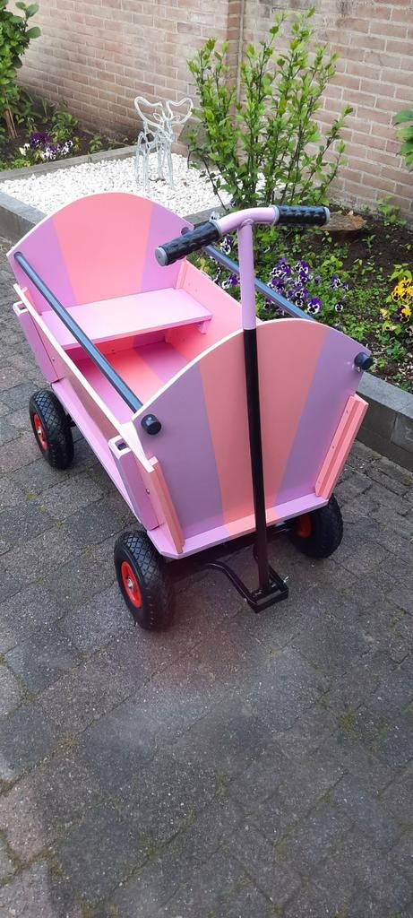 Bolderkar met bankjes en nieuw multiplex, Caravans en Kamperen, Ophalen of Verzenden, Nieuw