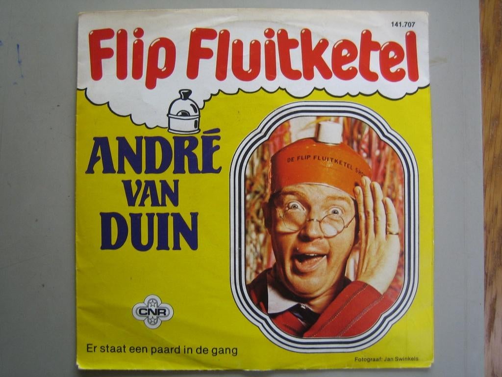 Andre van duin - Flip fluitketel, paard in de gang, Ophalen of Verzenden, Gebruikt, Overige formaten, Pop