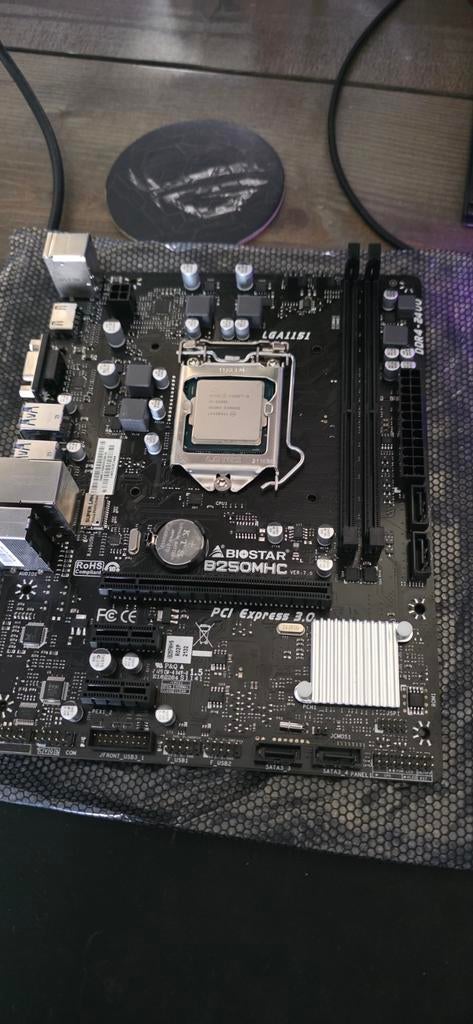 Mobo cpu setje, Computers en Software, Moederborden, Gebruikt, LGA 1151, DDR4, Ophalen of Verzenden