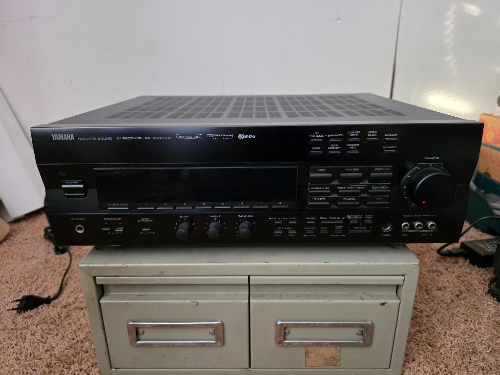 Yamaha RX-V592 RDS Natural Sound AV-receiver, Zo goed als nieuw, 120 watt of meer, Ophalen, Overige merken