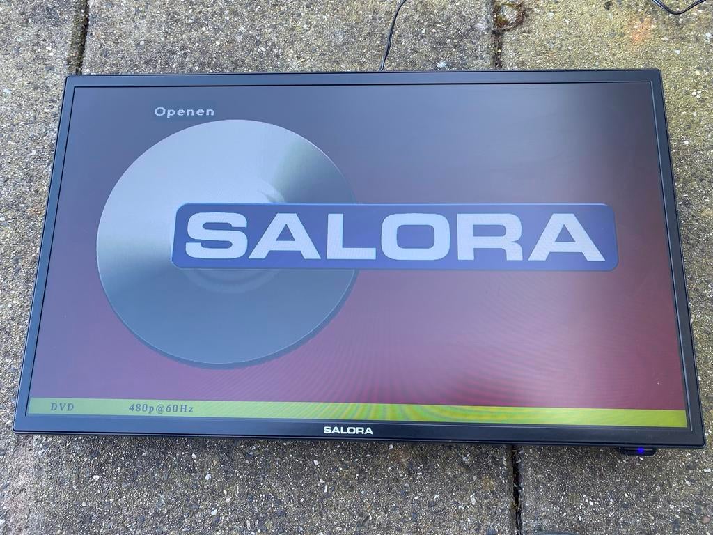 Salora 22LED2605D tv met dvd-speler usb en hdmi, Ophalen, Gebruikt