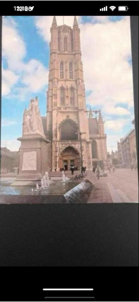Ansichtkaart Sint Baafskathedraal Gent, Ophalen of Verzenden, 1980 tot heden, Ongelopen, Oost-Vlaanderen