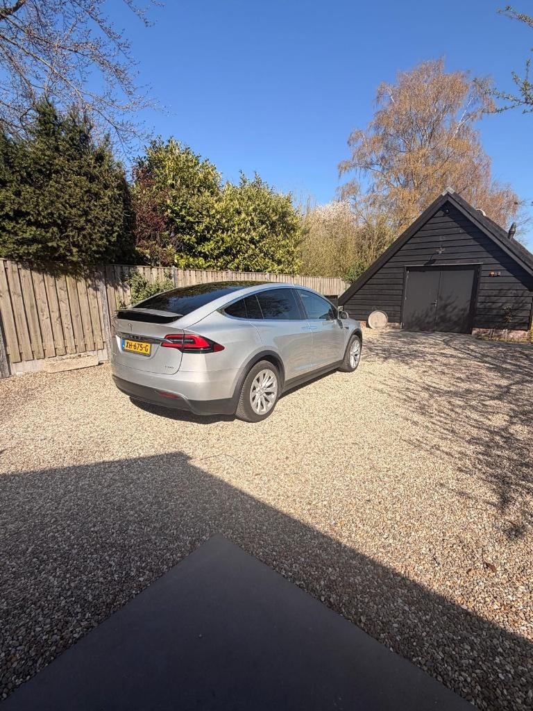 Tesla X 2018 LR 100D  volledig batterijpakket net vervangen, Automaat, Model X, USB, Elektrisch