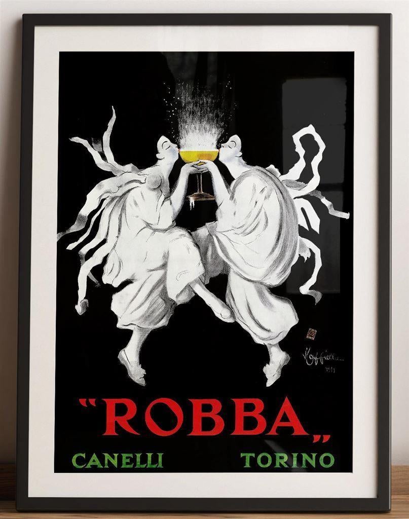 Leonetto Cappiello Robba Wijn Reclame Poster Affiche, Ophalen of Verzenden