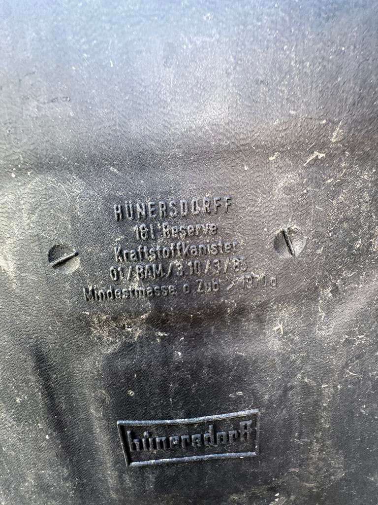 Jerry can, Ophalen, Nieuw