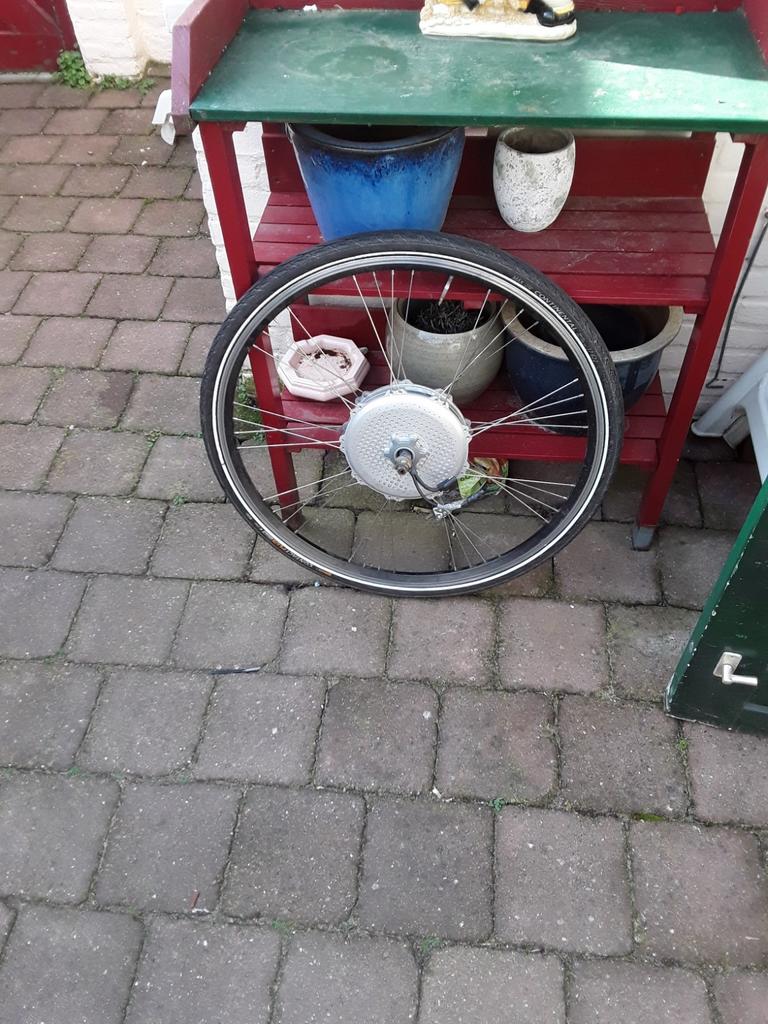 Achterwiel e.bike met motor, Wiel, Gebruikt, Algemeen, Giant