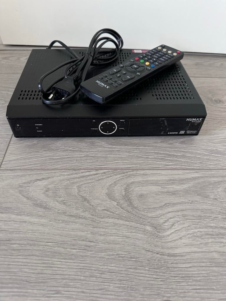 Humax IRHD-5100C HD Decoder met afstandsbediening, Ophalen of Verzenden, Gebruikt, Decoder
