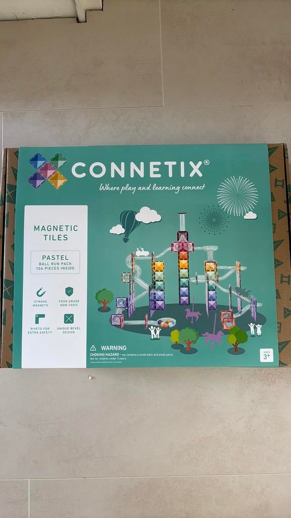 Connetix magnetic tiles, Ophalen of Verzenden, Zo goed als nieuw