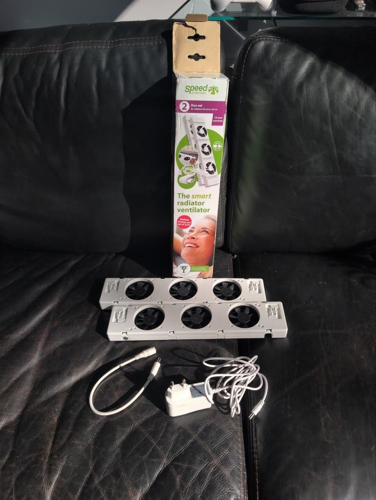 Speedcomfort radiator ventilator set van 2, Ophalen, Minder dan 30 cm, Radiator, Minder dan 60 cm