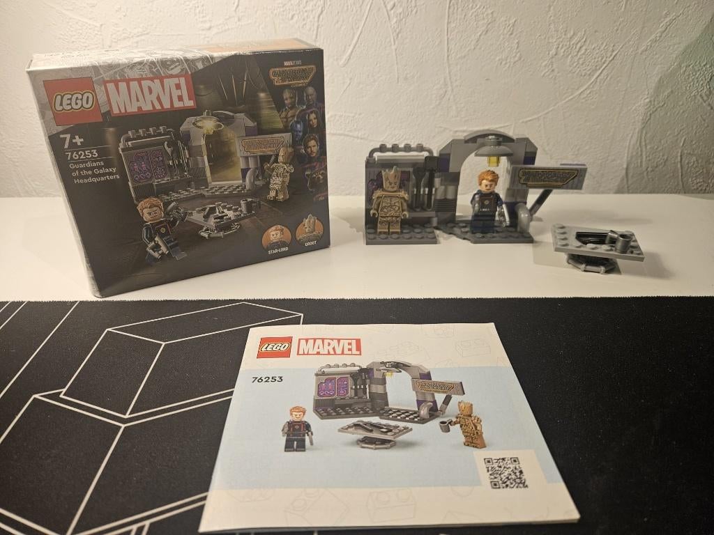 Lego Marvel 76253 Guardians of the Galaxy Headquarters, Ophalen of Verzenden, Gebruikt, Complete set, Lego