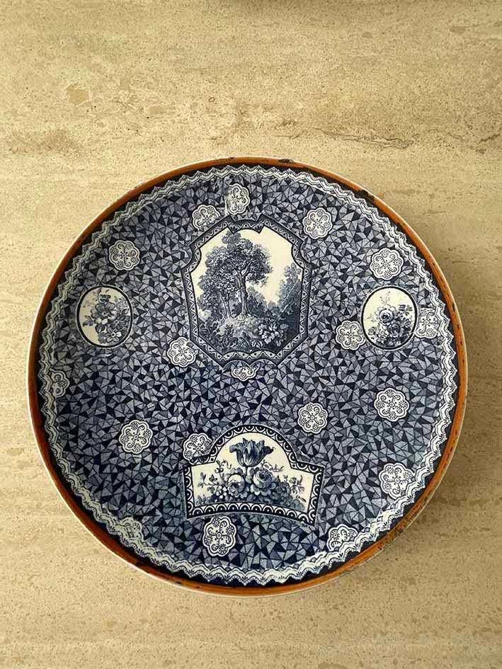 Mehlem Vintage Wandbord, Antiek en Kunst, Antiek | Wandborden en Tegels, Ophalen of Verzenden