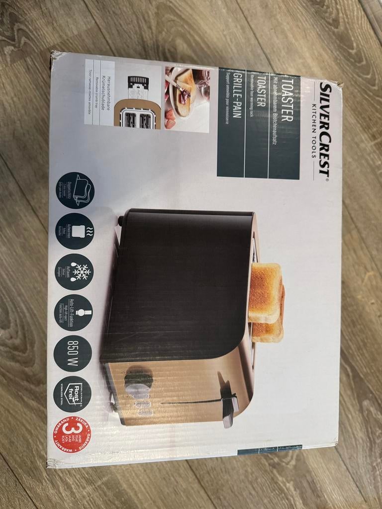 Broodrooster nieuw in doos, Ophalen of Verzenden, Nieuw