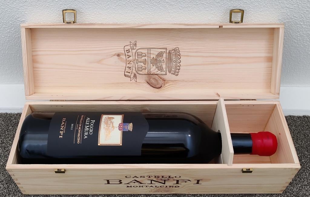 2011 Banfi Brunello di Montalcino Poggio alle Mura

3 Liter, Frankrijk, Nieuw, Ophalen of Verzenden, Rode wijn