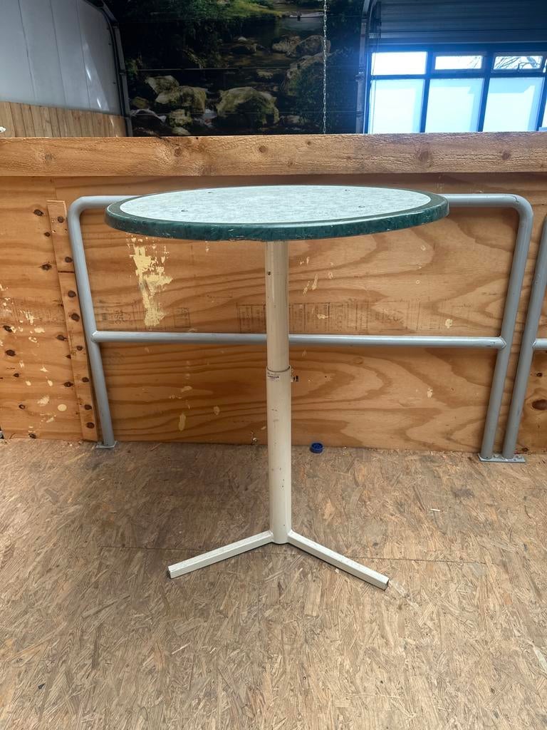 In hoogte verstelbare statafel - Groen blad, Ophalen, In hoogte verstelbaar, Gebruikt