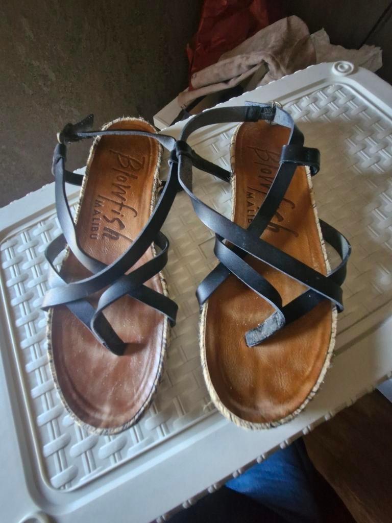 Leuke espandrilles Blowfish Malibu maat 41, Ophalen of Verzenden, Zo goed als nieuw, Zwart