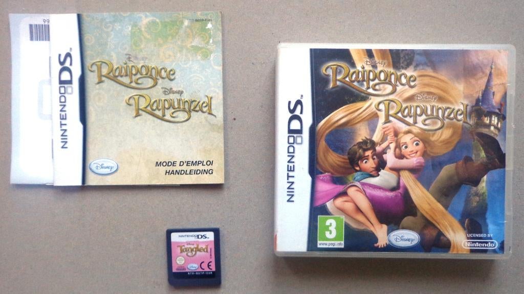 Disney Rapunzel voor de Nintendo DS Compleet, Avontuur en Actie, 1 speler, Ophalen of Verzenden, Zo goed als nieuw