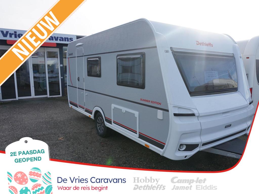Dethleffs Summer Edition 460 EL Speciale aanbieding!, Standaardzit, Bedrijf, Tot en met 3, Ringverwarming