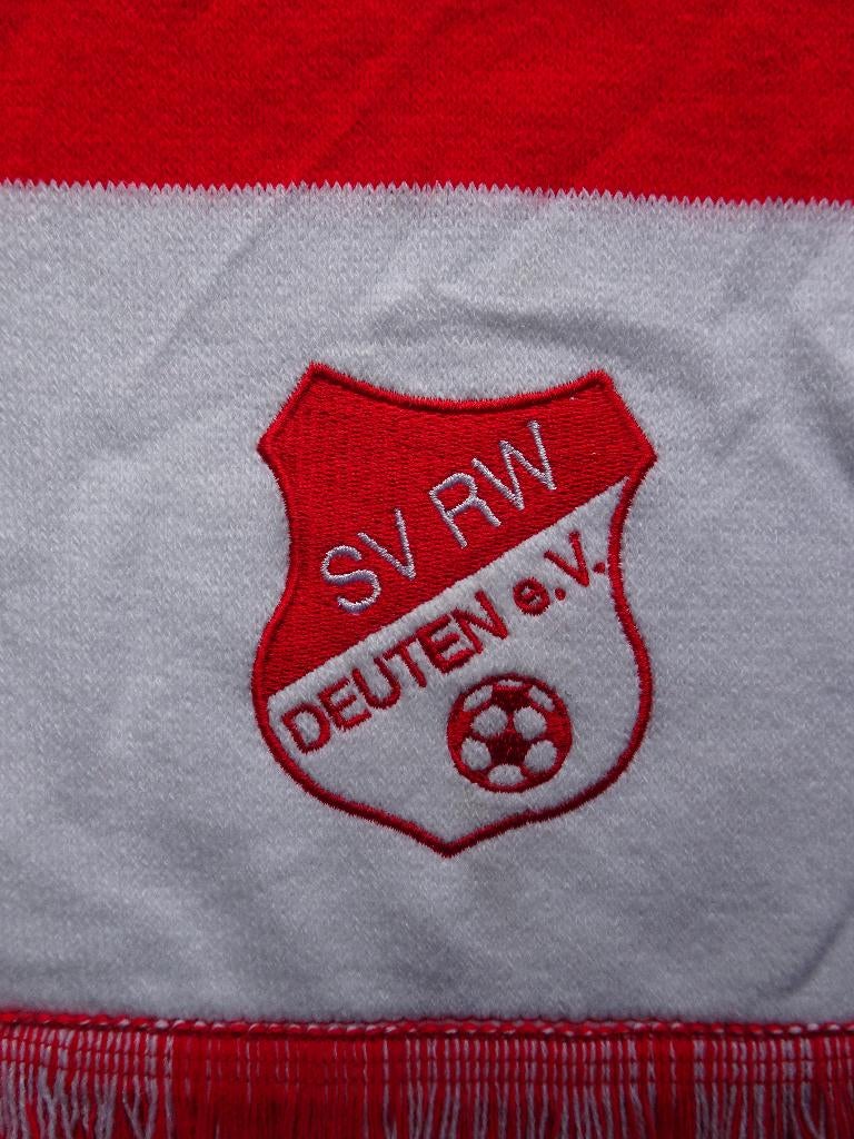 sjaal Rot Weiss Deuten, Verzamelen, Sportartikelen en Voetbal, Ophalen of Verzenden, Nieuw, Buitenlandse clubs, Vaantje of Sjaal