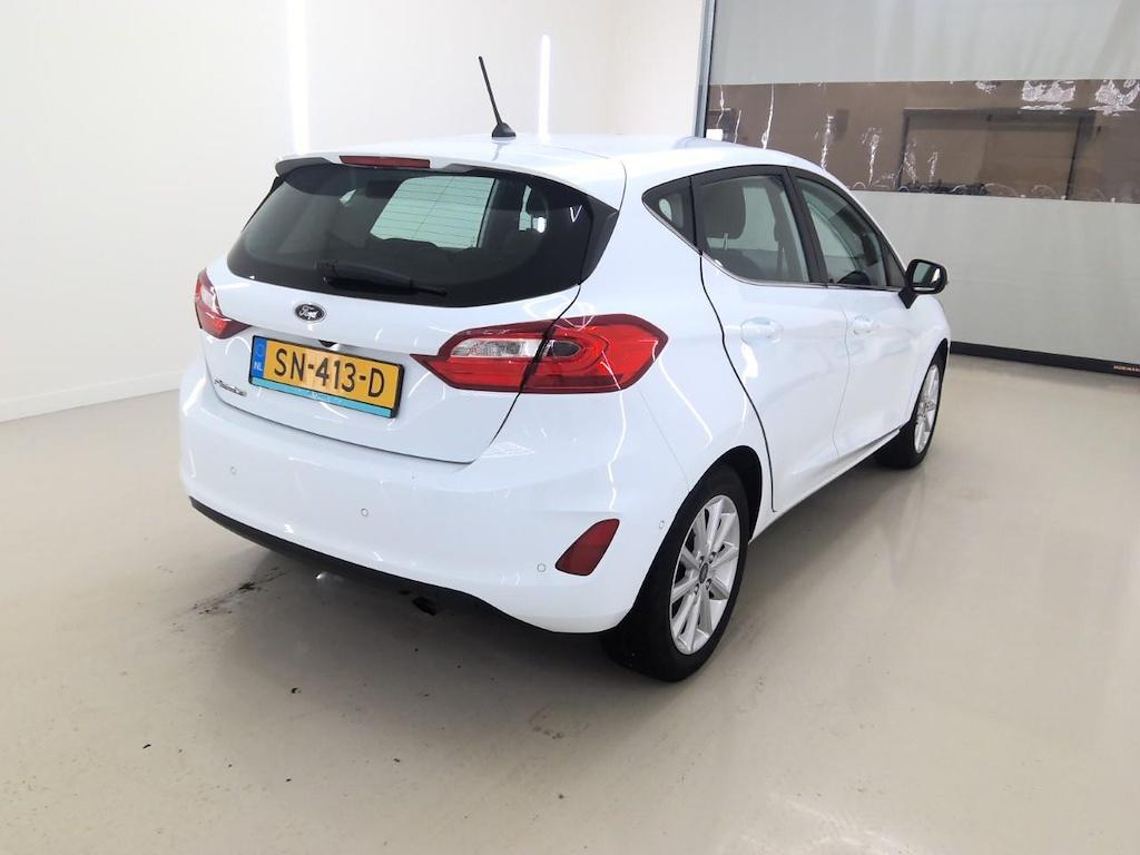 Ford Fiesta 1.0 ECOBOOST TITANIUM 5-DRS. + ECC/APPLE CARPLAY, Gebruikt, Euro 6, 580 kg, Origineel Nederlands