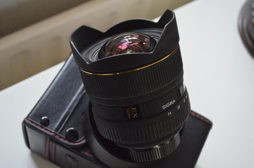 Sigma 12-24mm F4.5-5.6 DG HSM Groothoeklens -NIKON FX., Audio, Tv en Foto, Fotografie | Lenzen en Objectieven, Ophalen of Verzenden