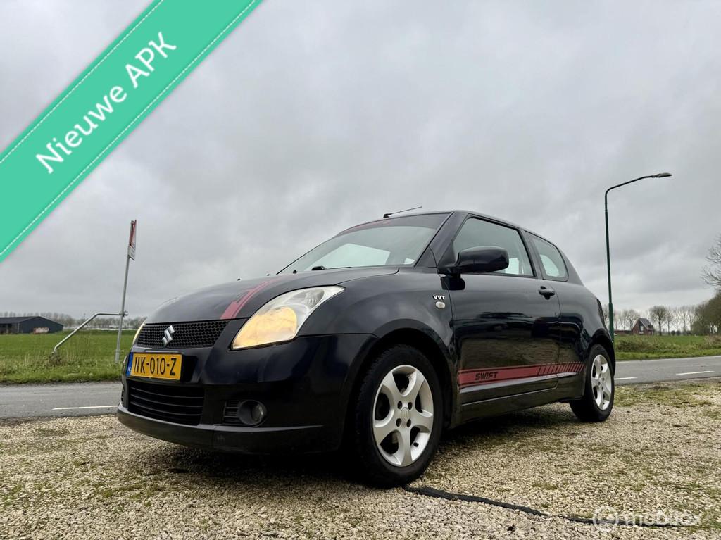 Suzuki Swift 1.5 GLS, BJ 2006, Airco, Nieuw Model, Nwe APK, Voorwielaandrijving, 15 km/l, 4 cilinders, 400 kg