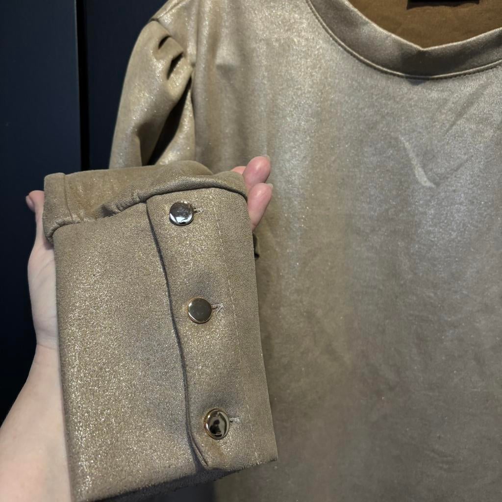 Goudkleurig set, Ophalen of Verzenden, Gedragen