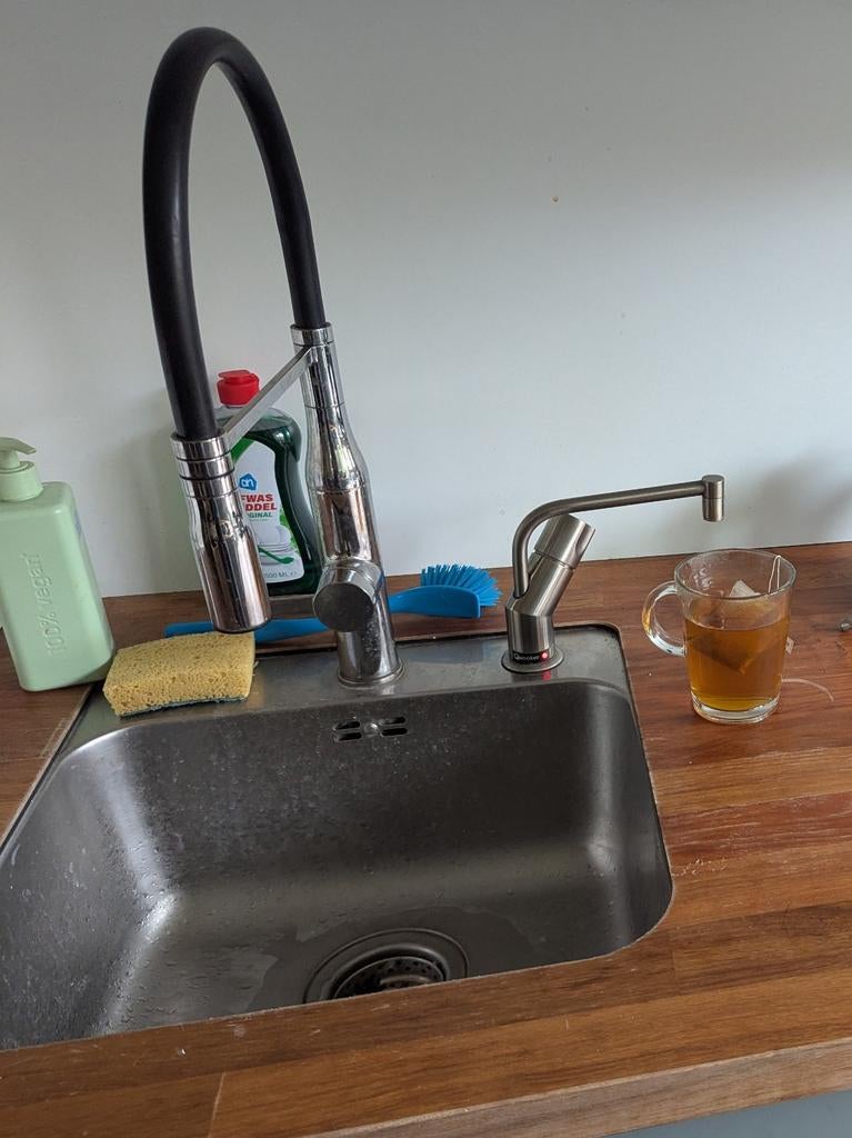 Quooker single tap met boiler, Huis en Inrichting, Keuken | Keukenbenodigdheden, Gebruikt, Ophalen