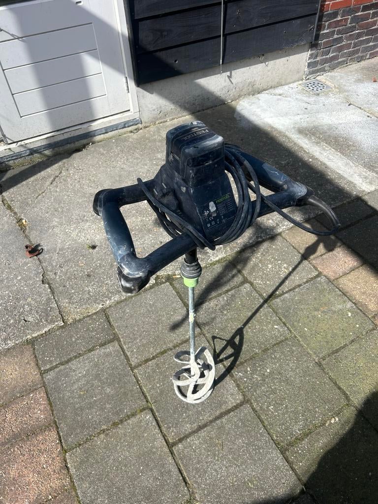 Festool MX 1000 EF mengmachine, Ophalen, Gebruikt