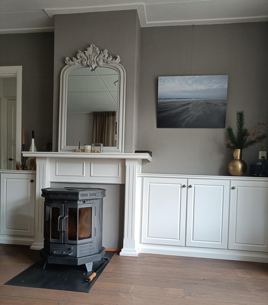 Mooie houtkachel, Helex Binkie, Ophalen of Verzenden, Vrijstaande haard, Houthaard