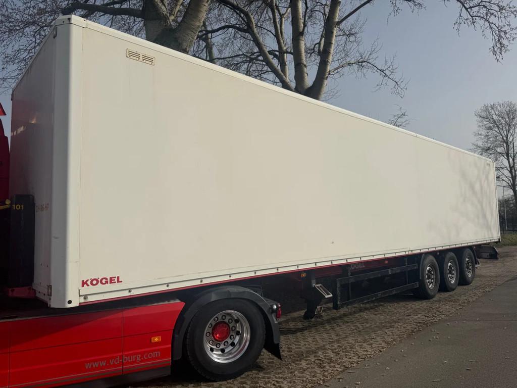 Kögel SPKH 24 3ass gesloten oplegger (bj 2003), Overige brandstoffen, Wit, Origineel Nederlands, Particulier